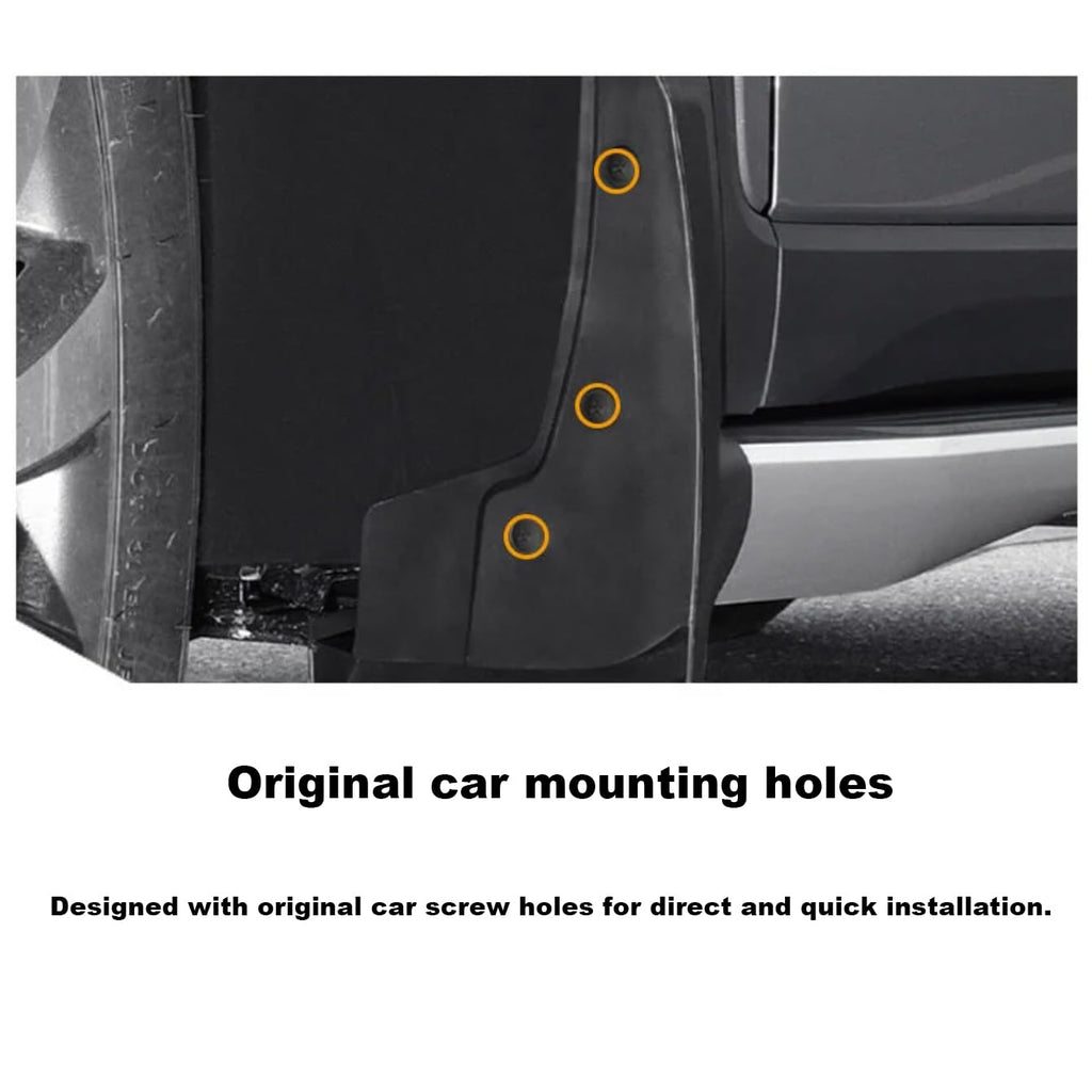 Rufutle Mud Flaps for Toyota Corolla AE110 Hatchback 1998-2002, 4Pcs/Set Front