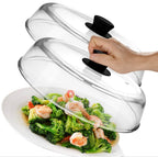 Mikro Innovations 10.5-Inch Glass Microwave Splatter Cover – Borosilicate Glass