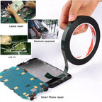 TOOLSTAR Double Sided Adhesive Tape Black Foam Tape for Cell Phone Repair LCD