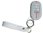RUNZUIE 2Pcs 5 Buttons Silicone Smart Key Fob Cover for 2022 2023 2024 2025