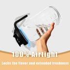 Pack of 2 Mason Jar Pour Spout Lid for Wide Mouth Mason Jars, Mason Jar Pitcher