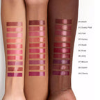 evpct 2Pcs Mauve Plum Cherry Honey Lipstick Tinted Lip Balm, Sheer Hydrating