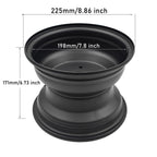 8" Rear Wheel Rim with 3 Holes Fits for Most ATV Go Kart Off-Road Dirt Pit Bike