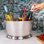 Insulated Beverage Tub 3.2 Gal Double Wall Stainless Steel Ice Bucket Party