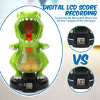 EagleStone Dinosaur Shooting Toy Target Game for Kids with Foam Balls LCD Score