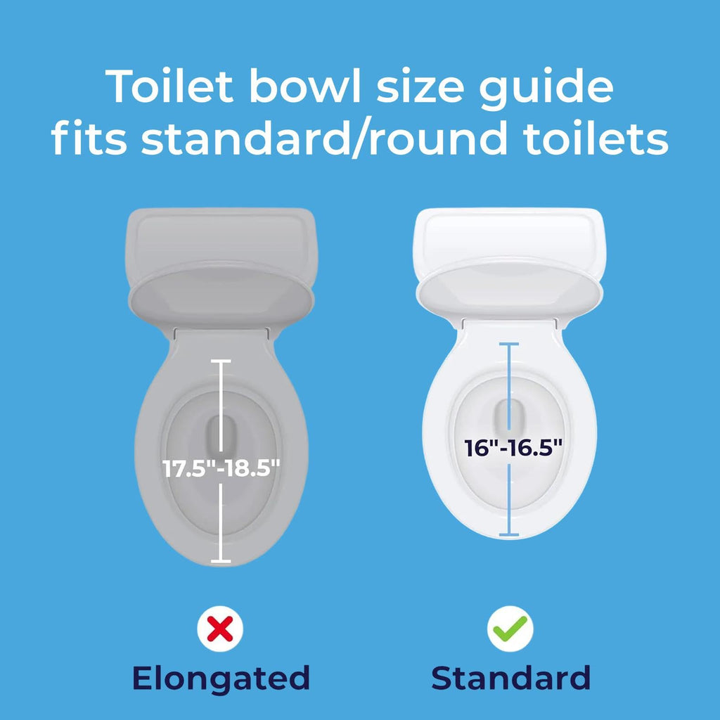 Open Box Drive Medical 2-in-1 Raised Toilet Seat with Removable Padded Arms