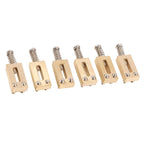 6pc Durable Brass Saddle Tremolo Bridge Electric Guitar Replacement