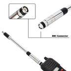 TWAYRDIO RH770 2meter 70cm UHF/VHF BNC Telescopic Antenna Handheld Two Way Radio Extendable Retractable Antenna for Kenwood Uniden Icom Walkie Talkie