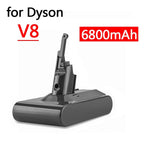 RANFJFERA ， V8 Battery 6800mAh 21.6V Battery ，Compatible for Dyson， Li-ion