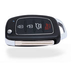 Keymall Keyless Entry Remote Key Fob Replacement for Hyundai Sonata 2014 2015 2016 2017 433MHz 4 Buttons (FCC ID:TQ8-RKE-4F16 PN: 95430-C1010)