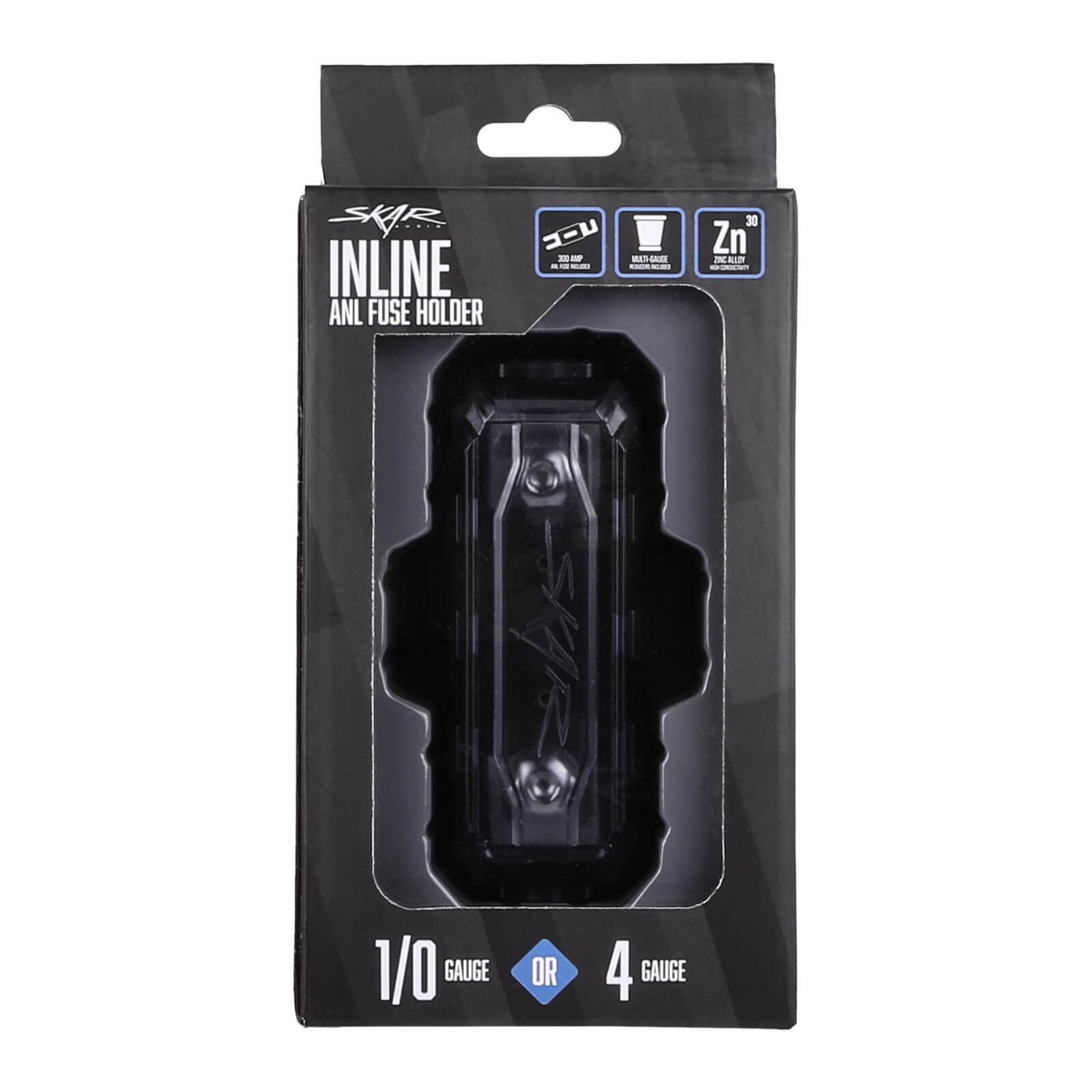 Skar Audio 1/0 or 4 Gauge in-line ANL Fuse Holder with 300 Amp Fuse