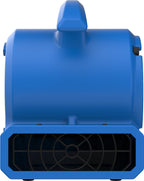 B-Air VP Series 1/8HP Air Mover Floor Fan 2 Speeds 1.3 Amp Blue
