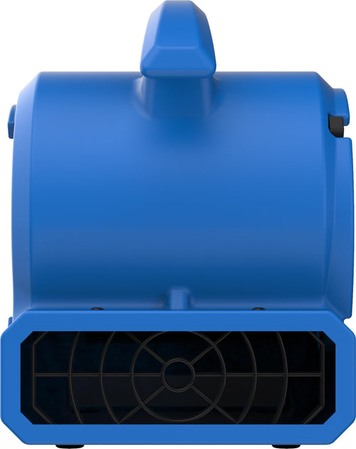 B-Air VP Series 1/8HP Air Mover Floor Fan 2 Speeds 1.3 Amp Blue