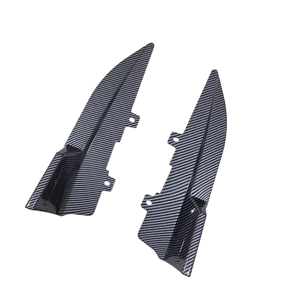 Carbon Fiber Look Rear Bumper Canards Splitter BMW G20 G28 M Sport 2019-2024