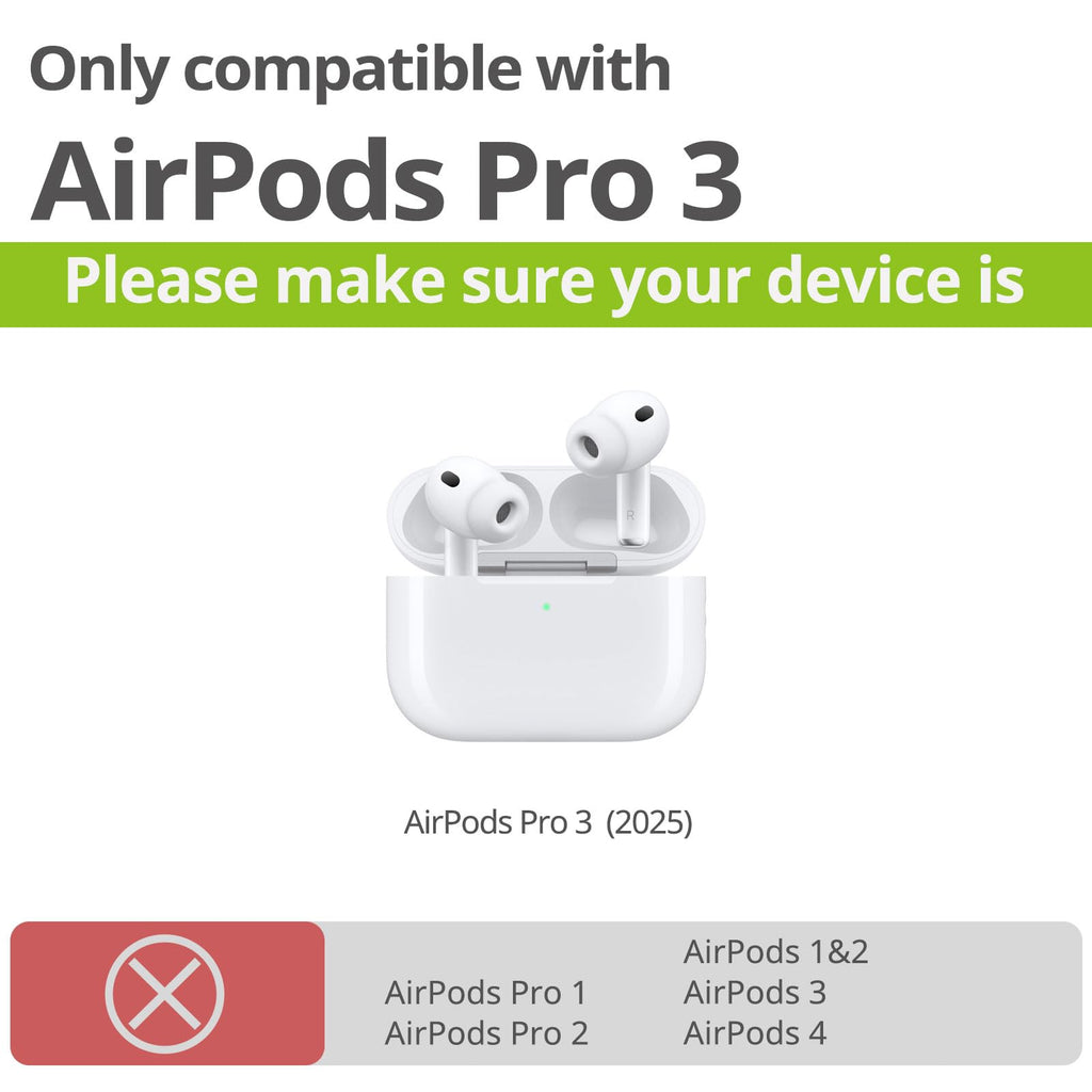 Carveit Wooden Case for AirPods Pro 3 Case (2025), Wood Artisan Engraved & TPU