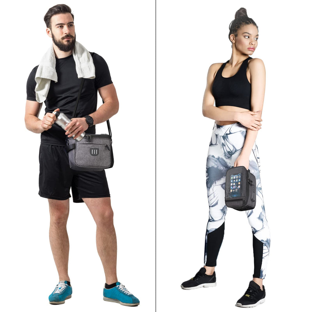 JXLHZLF Bike Handlebar Bag Large Front Storage Pouch 6.5 Inch Transparent
