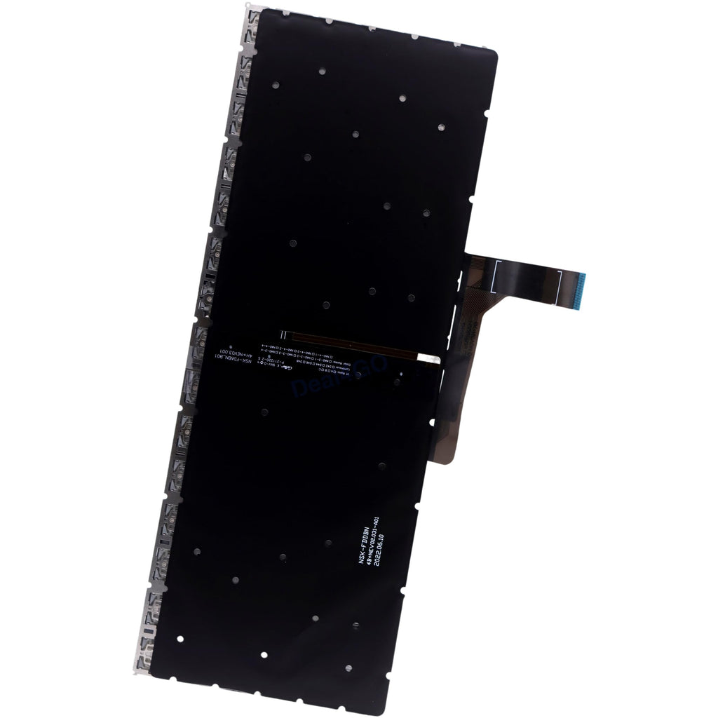 Deal4GO Backlit Keyboard MSI GF65 Thin 10UE-047 9SD Single Color LED Replacement