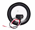 All Star Truck Parts] 4" Inch White 24 LED Round Reverse/Backup/Tail Trailer Light Kit with 3 wire Pigtail Plug & Grommet- Qty 2