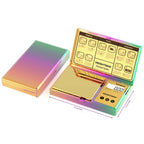 WEIGHTMAN Shiny Digital Gram Scale 200g x 0.01, Chrome Rainbow Mini Scale for