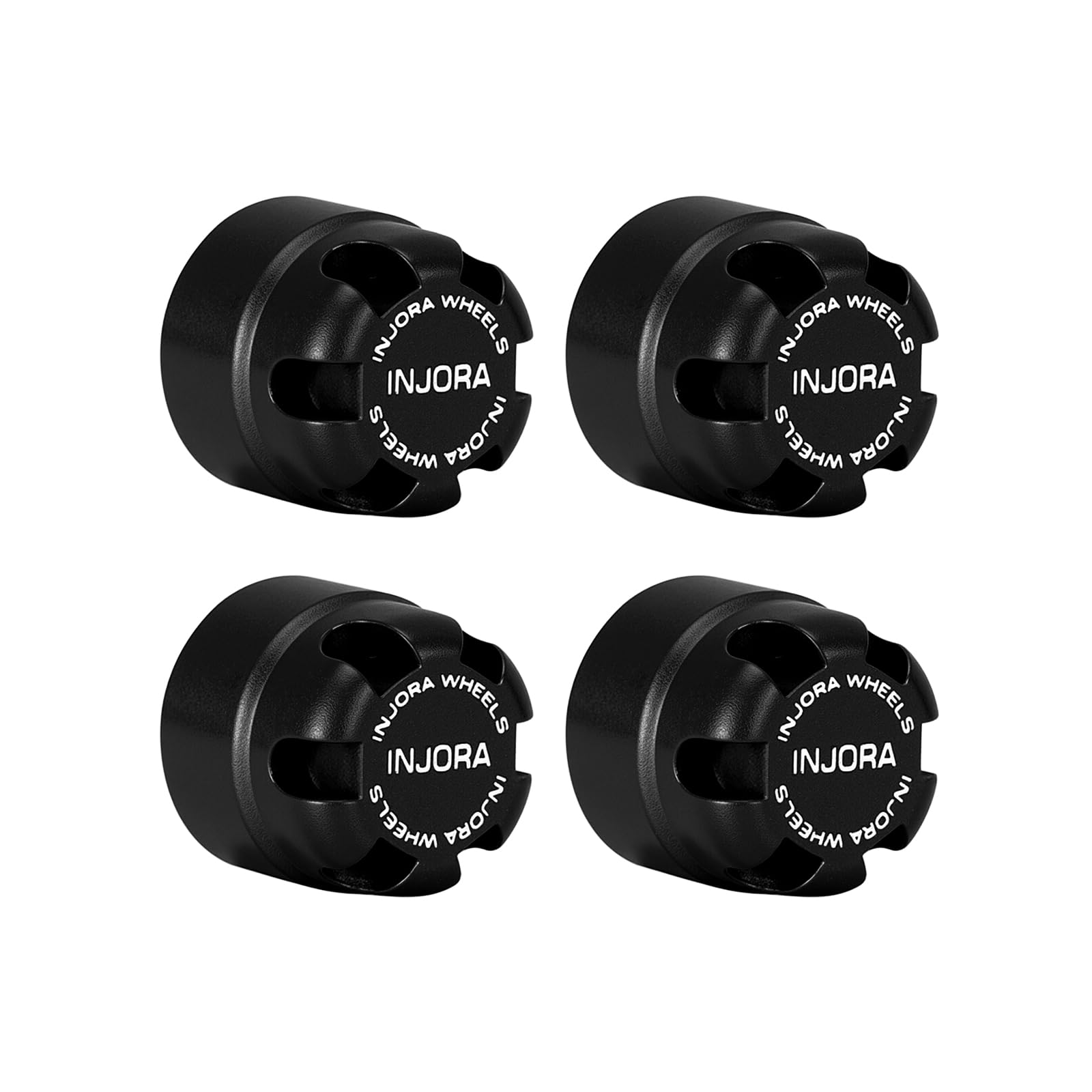 INJORA M2.5 Wheel Lock Nuts with Aluminum Cap for 1/18 RC Crawlers