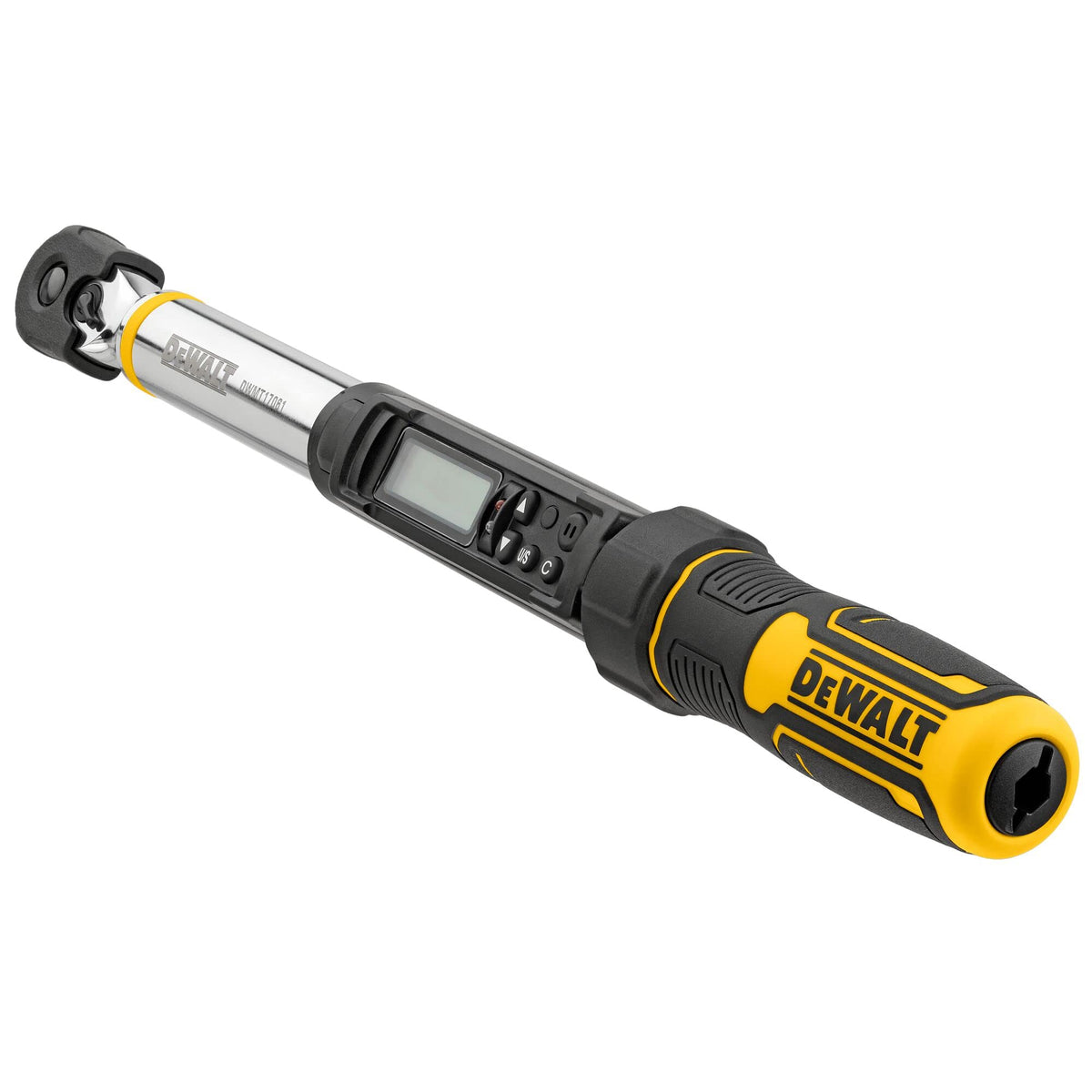 DEWALT Digital Torque Wrench, 3/8 inch Drive, 20-100 FT-LB, with Storage Case