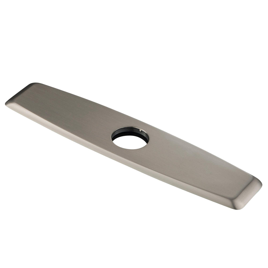 KRAUS Deck Plate for Bathroom Faucet in Spot Free Stainless Steel, BDP01SFS