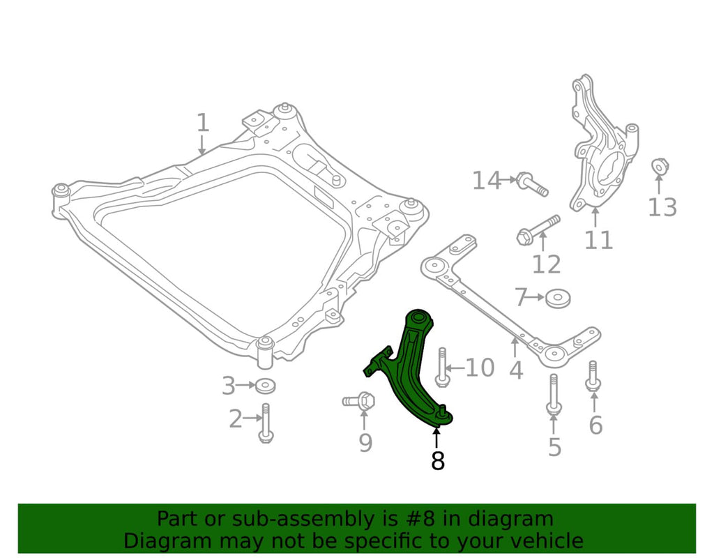 Set of Lower Control Arm