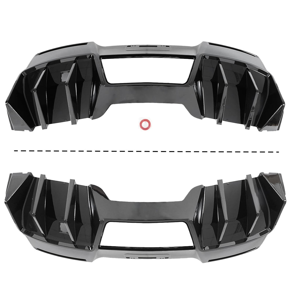 skkyoro Rear Bumper Diffuser Compatible with Chevy Corvette C7 2014-2019 All