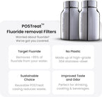PHOENIX GRAVITY POSTreat Steel Fluoride Reduction Elements - Set of 2 AISI 304
