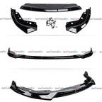 BMW G20 3 Series LCI Front Lip Splitter M Sport 2023-2026 Gloss Black Spoiler