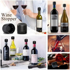New 4/2/1PC Wine Stopper Reusable Bar Accessories Silicone Sealing Champagne