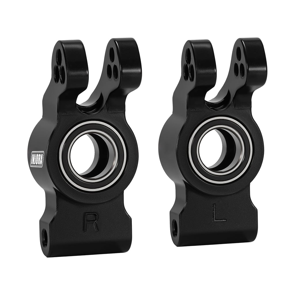 INJORA Aluminum Rear Hubs Replacement for 1/16 ARRMA Mojave GROM 1/12 Losi