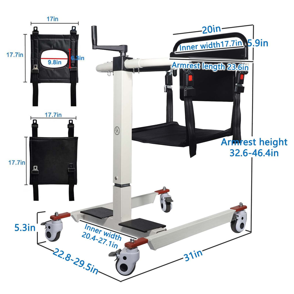 Patient Lift Transfer Chair Patient Lift aid Patient Lift Wheelchair,Shower