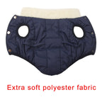 JoyDaog Fleece Lined Warm Dog Jacket for Puppy Winter Cold Weather,Soft