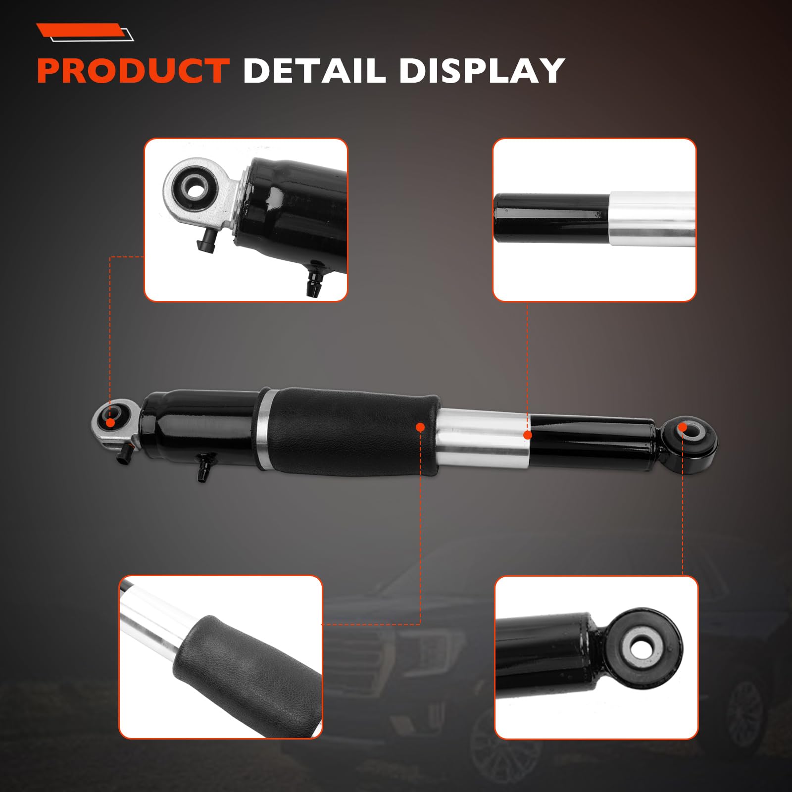 Rear Air Shock Struts Pair Cadillac Escalade Tahoe Yukon Suburban 07-14