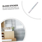 OHPHCALL Window Privacy Film Heat Frosted Sticker Static Cling Glass Door Film