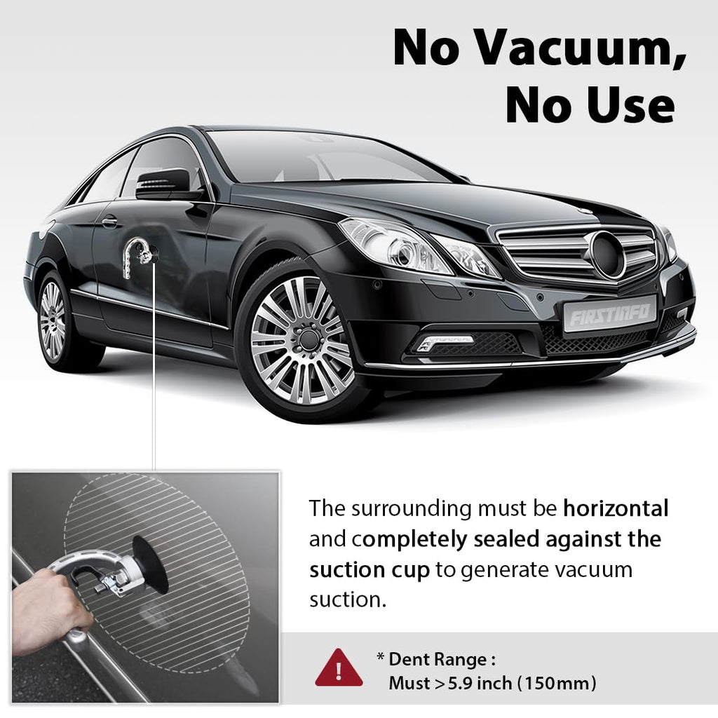 FIRSTINFO A1504A Aluminum Dent Puller 2.95in Suction Cup PDR Tool