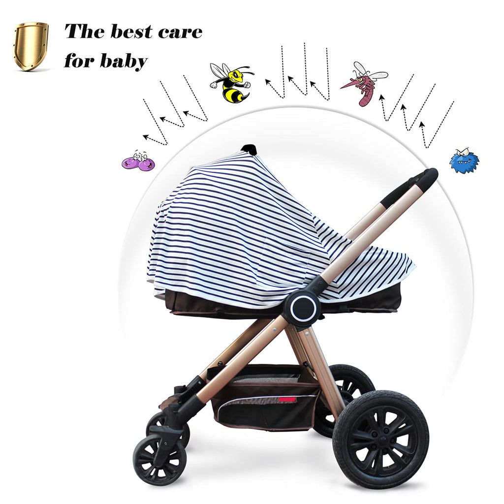 Baby Nursing Poncho Cover Breastfeeding Car Seat Canopy Stroller Cart Cover
