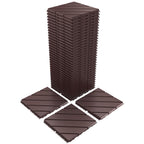 VANCASTLE 36 Pack Interlocking Deck Tiles, 12"x12" Patio Pavers, Heavy Duty