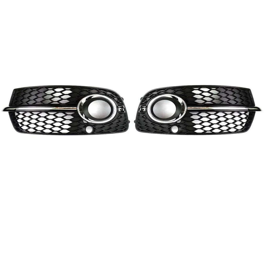 Front Fog Light Lamp Lower Cover Grille Compatible With Audi Q5 Sport S-line