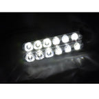 Eaglerich 2pcs High Power Day Light Fish Fork LED Daytime Running Light Lamp Car