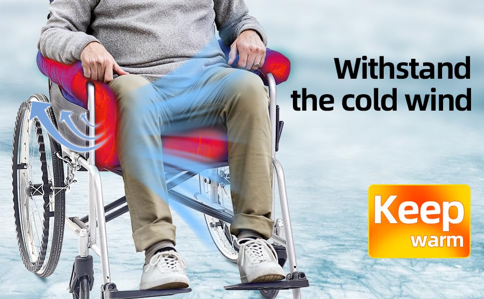 Trendcode Wheelchair Cushions Pressure Pain Relief Accessories with Armrest