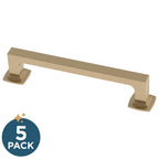 5-Pack Franklin Brass Parow Cabinet Handles 5-1/16" Hole Center Pulls |