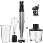 Immersion Blender Handheld Corded Hand Blenders Set 1100W, Trigger Variable
