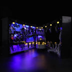 LED Lighting Kit Compatible with Lego 76252 Bat Cave Shadow Box Series LED Light