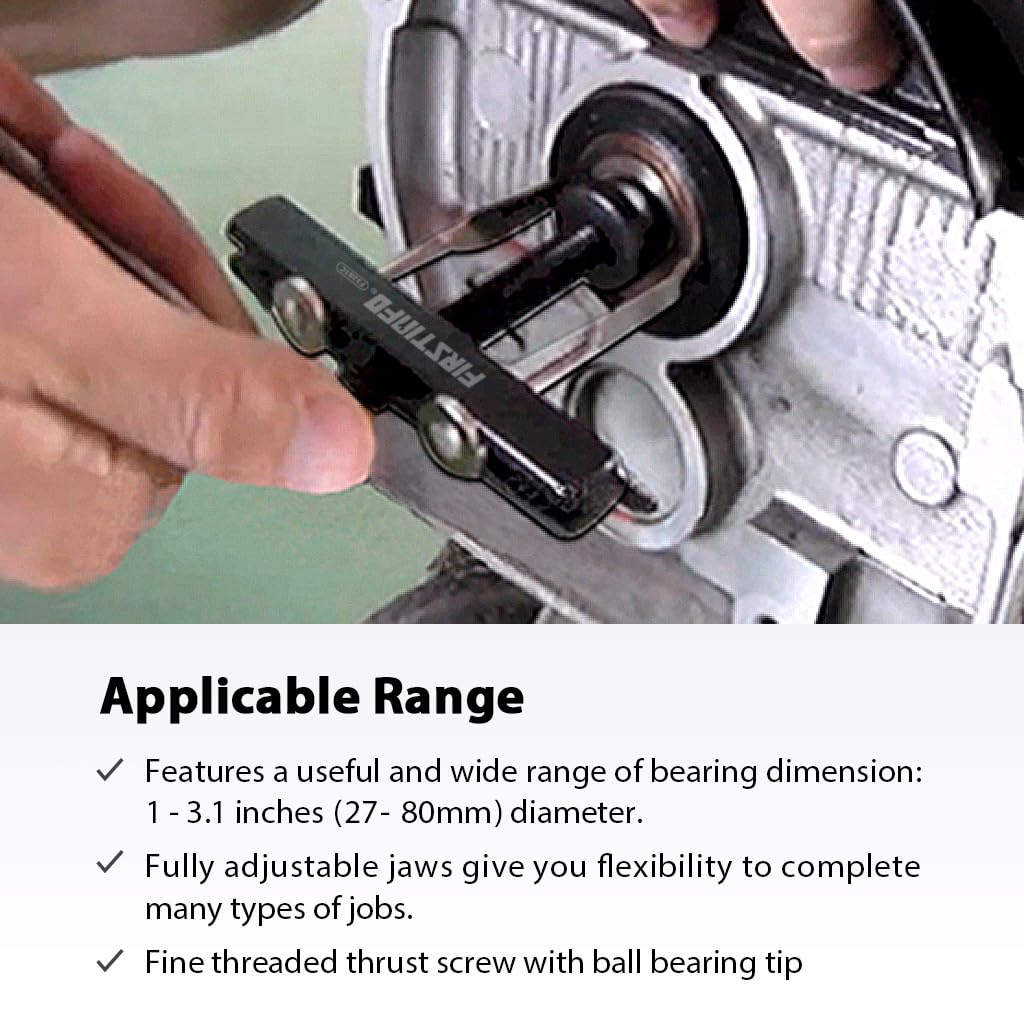 FIRSTINFO F3281C Crankshaft Camshaft Seal Remover Separator Puller with 2 Pairs