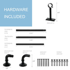 Byondeth Curtain Rods for Windows 16 to 120 Inches Adjustable Blackout Wrap