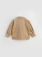 marc & janie Boys Outdoor Corduroy Shirt Cotton Button Down Shirt Loose Soft