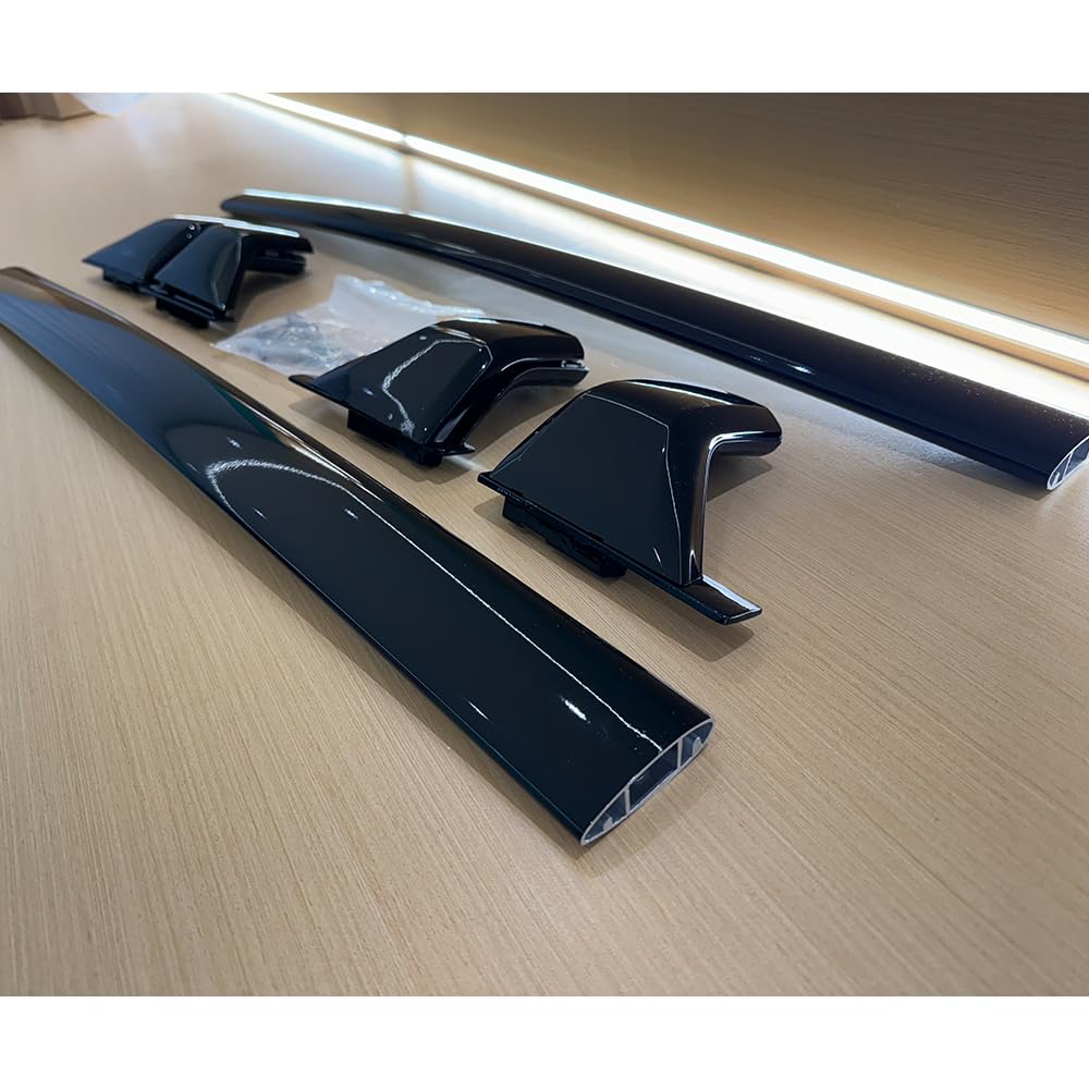 Aluminum Roof Rack Cross Bars Fit Lexus RX 350 350h 450h+ 500h 2023-2026 Black