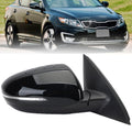 Right Black Side Door Rearview Mirror Assembly Compatible With Kia Optima 2011